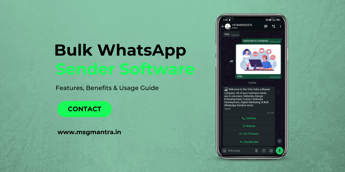 Bulk WhatsApp Sender Software